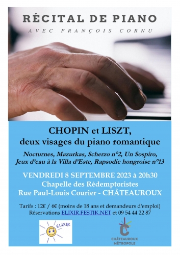 châteauroux, piano